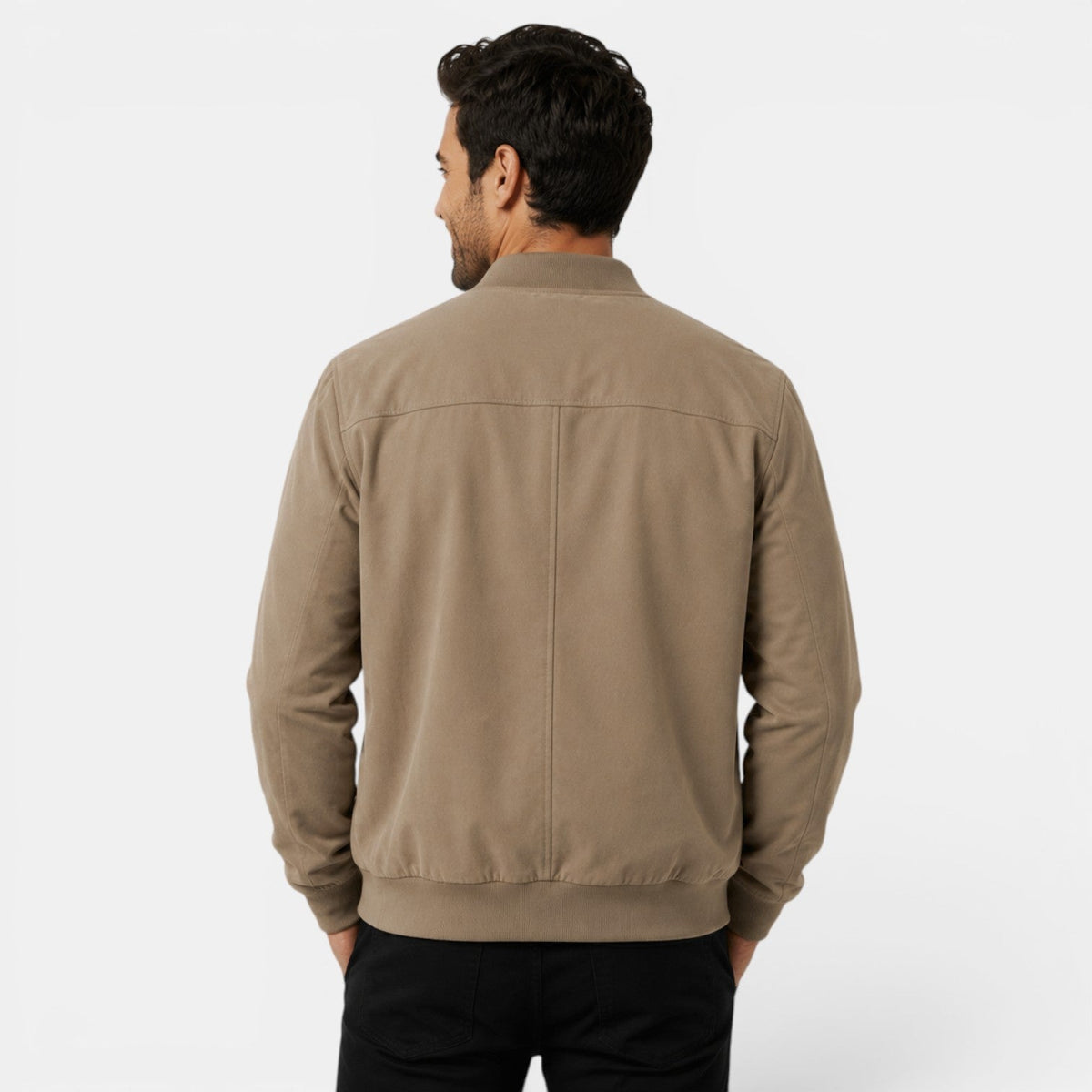 Men's Lightweight Bomber Jacket for Everyday Wear - Secranzo