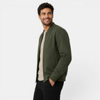 Men's Lightweight Bomber Jacket for Everyday Wear - Secranzo