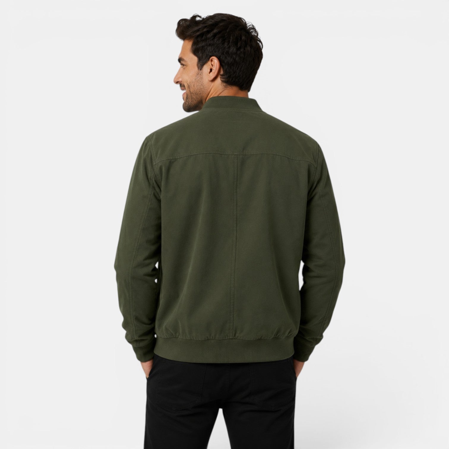 Men's Lightweight Bomber Jacket for Everyday Wear - Secranzo