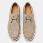 Lightweight Suede Lace-Up Office Shoe - Secranzo
