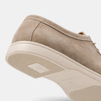 Lightweight Suede Lace-Up Office Shoe - Secranzo