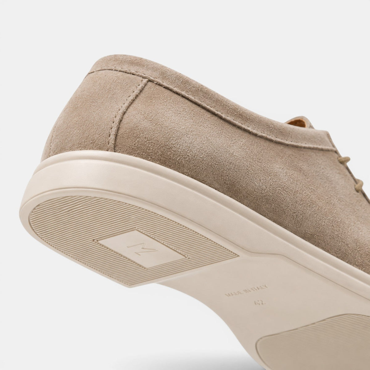 Lightweight Suede Lace-Up Office Shoe - Secranzo
