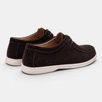 Lightweight Suede Lace-Up Office Shoe - Secranzo
