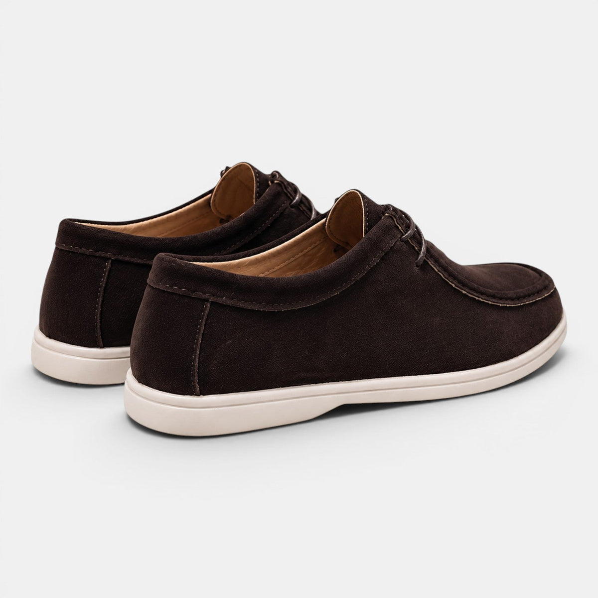 Lightweight Suede Lace-Up Office Shoe - Secranzo