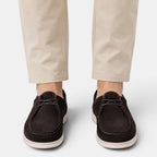 Lightweight Suede Lace-Up Office Shoe - Secranzo