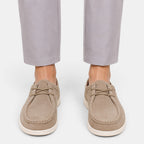 Lightweight Suede Lace-Up Office Shoe - Secranzo