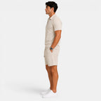 Zip Polo and Shorts Set