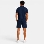 Zip Polo and Shorts Set