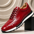 Full-Grain Leather Low-Top Sneaker