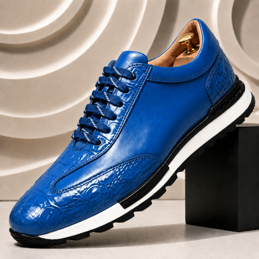 Full-Grain Leather Low-Top Sneaker