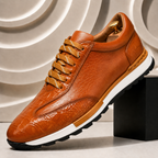 Full-Grain Leather Low-Top Sneaker