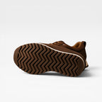 Classic Leather Lace-Up Sneakers
