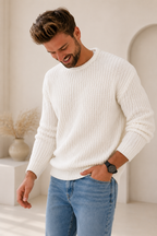 Chunky Crew Neck Jumper