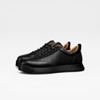 Classic Leather Lace-Up Sneakers