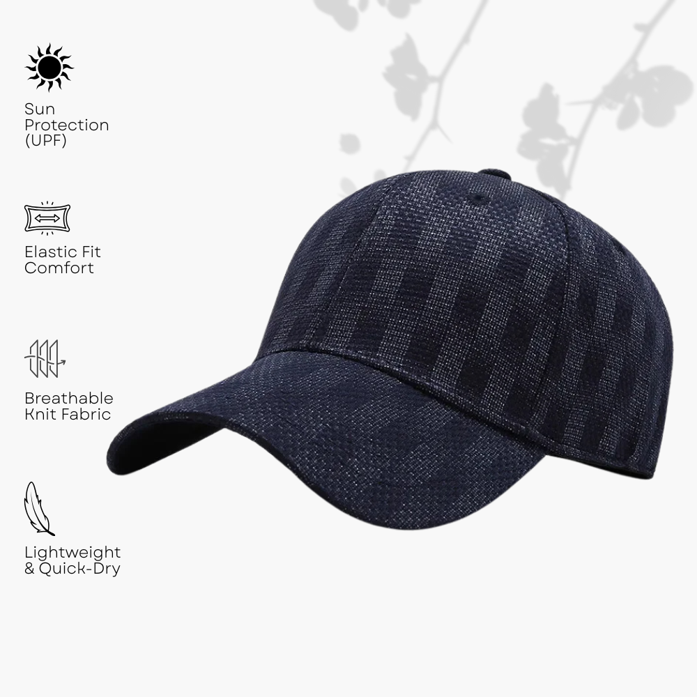 Checked Signature Baseball Cap
