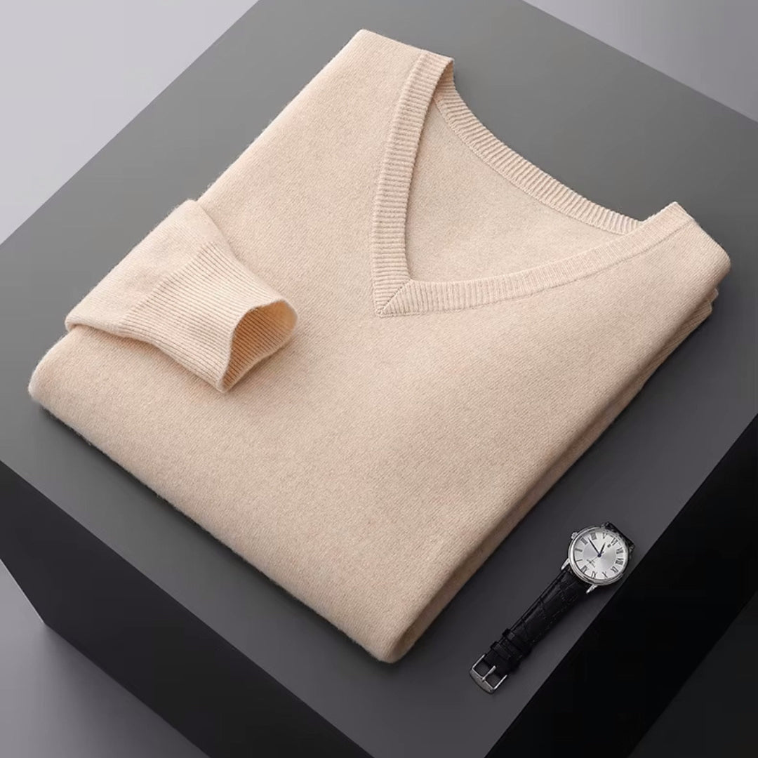 Fine Merino V-Neck Sweater