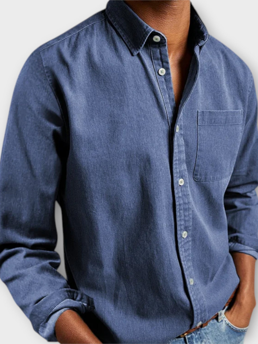 Craft-Finished Cotton Shirt