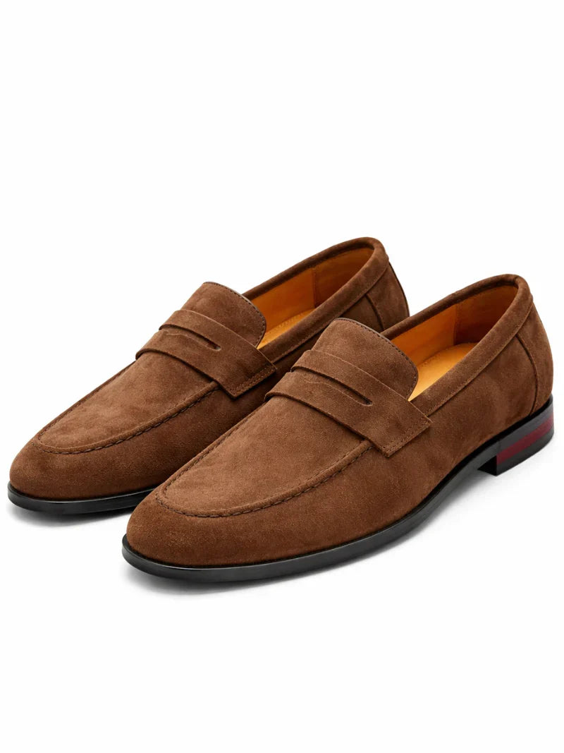 Men's Suede Look Driving Loafers