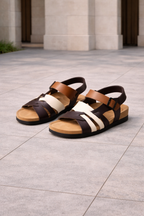 Multi-Strap Leather Sandals