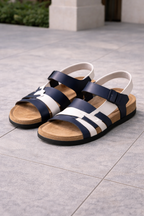 Multi-Strap Leather Sandals