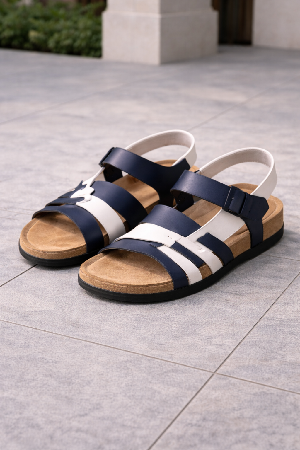 Multi-Strap Leather Sandals