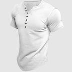 Athletic-Fit Henley T-Shirt
