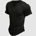 Athletic-Fit Henley T-Shirt