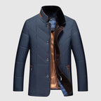 Fur-Collar Lined Winter Jacket