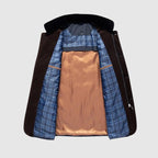 Fur-Collar Lined Winter Jacket