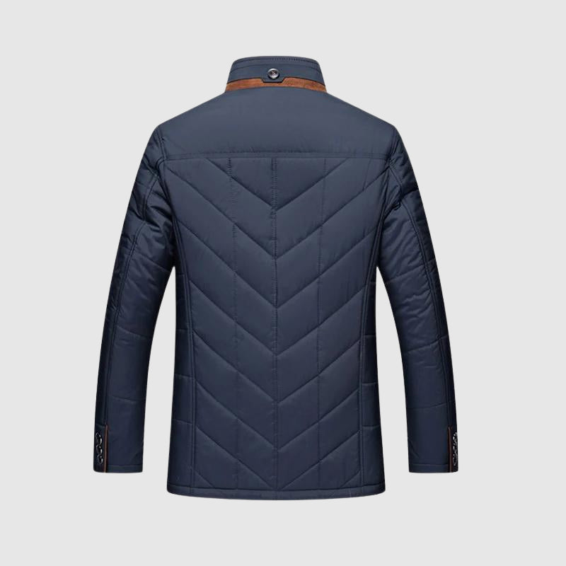 Fur-Collar Lined Winter Jacket