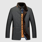 Fur-Collar Lined Winter Jacket