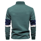 Quarter-Zip Cotton Sweater