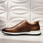 Full-Grain Leather Comfort Sneakers
