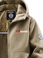 Fleece-Lined Thermal Winter Jacket