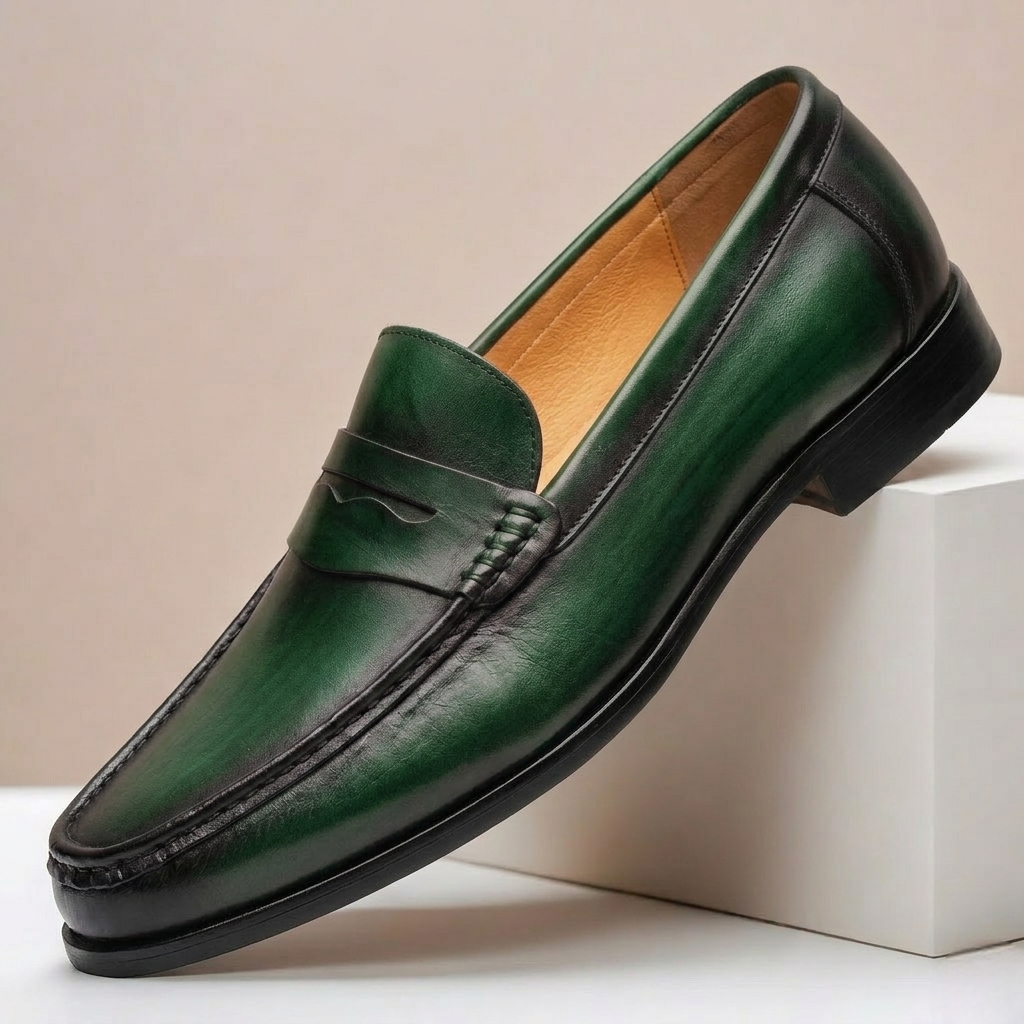 Men's Full Grain Leather Loafers