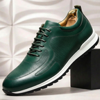 Full-Grain Leather Comfort Sneakers