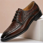 Full-Grain Leather Derby Shoes
