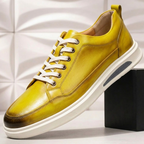 Bold Colour Handmade Leather Sneaker