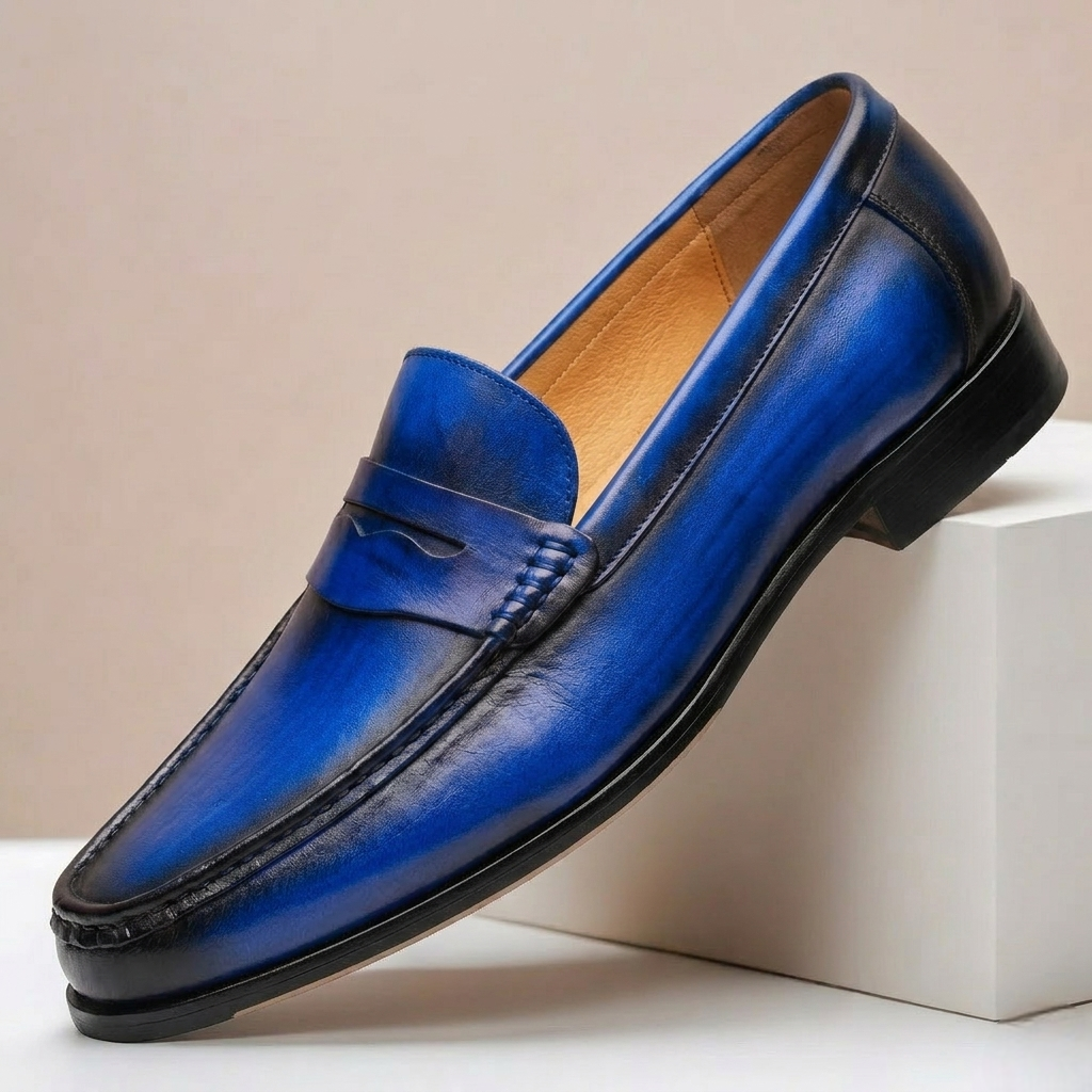 Men's Full Grain Leather Loafers