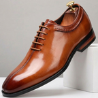 Polished Leather Derby Shoes
