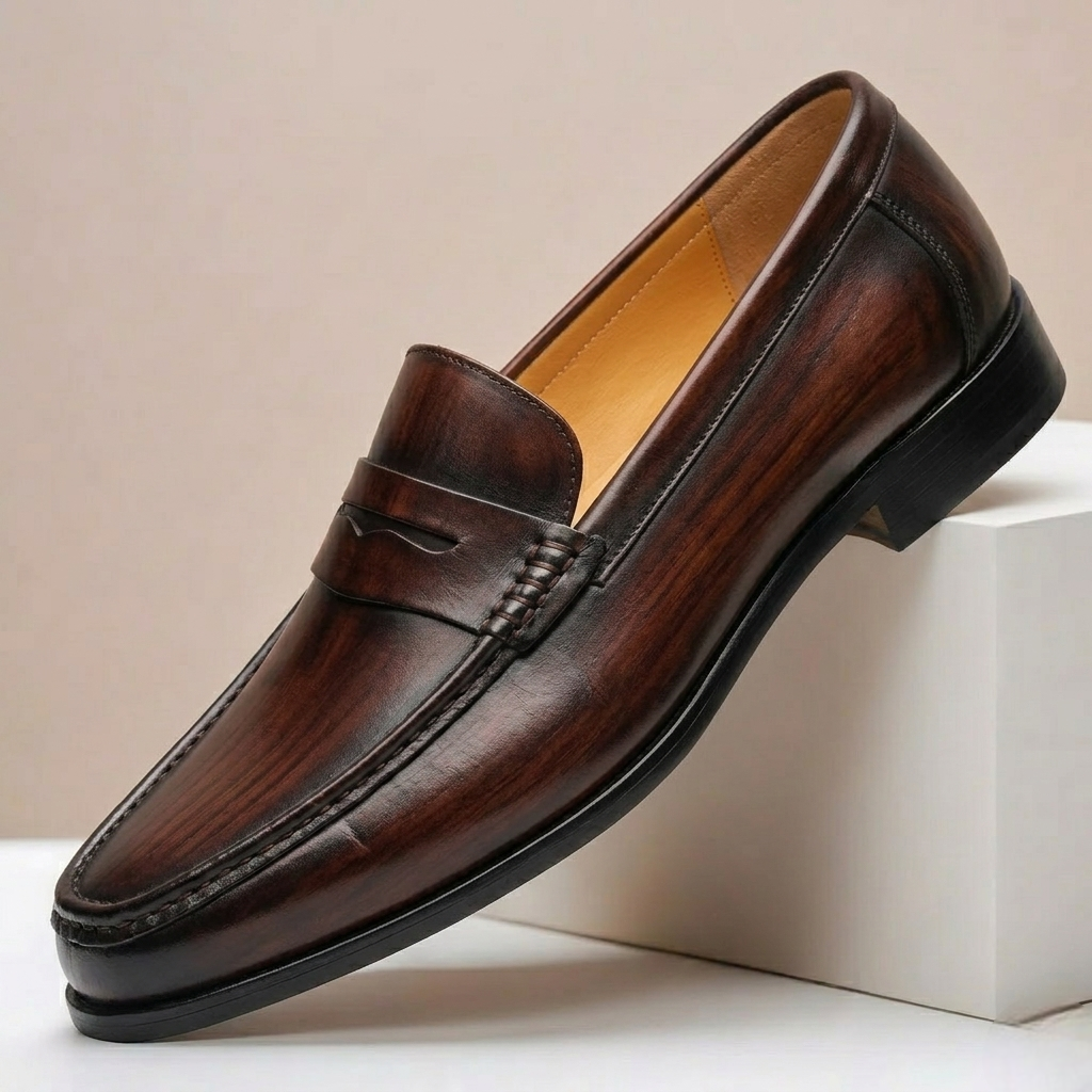 Men's Full Grain Leather Loafers