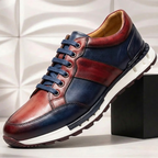 Full-Grain Leather Sneakers