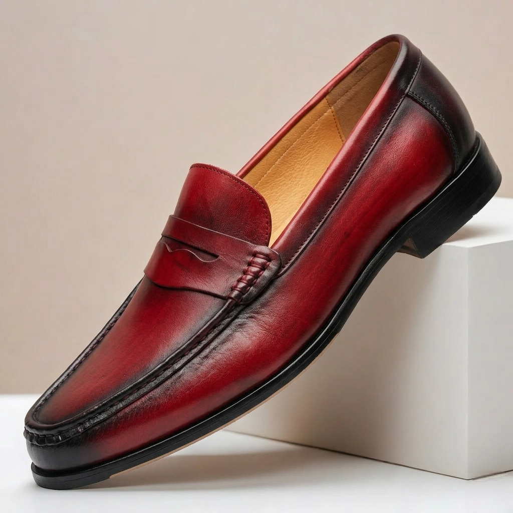 Men's Full Grain Leather Loafers