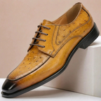 Full-Grain Leather Derby Shoes