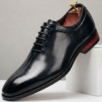 Polished Leather Derby Shoes