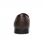 Hand-Woven Penny Loafers