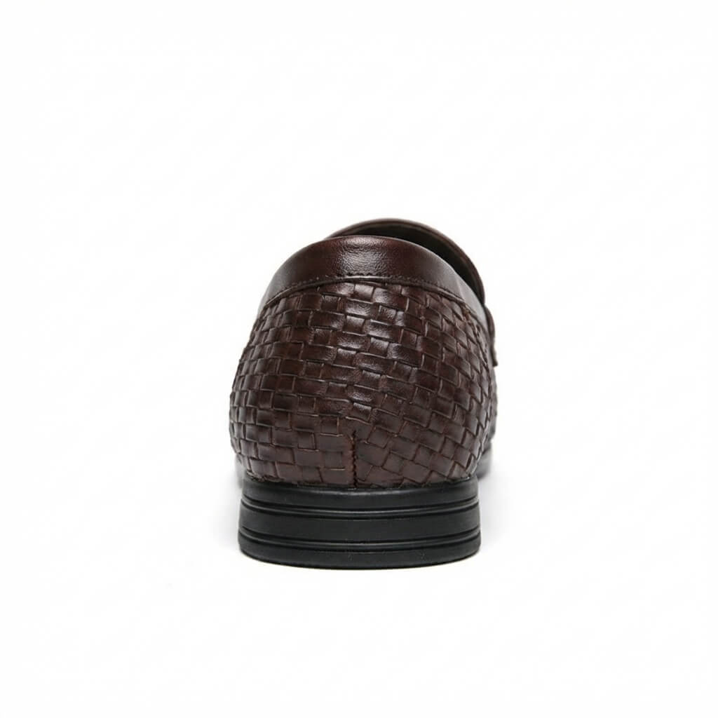 Hand-Woven Penny Loafers