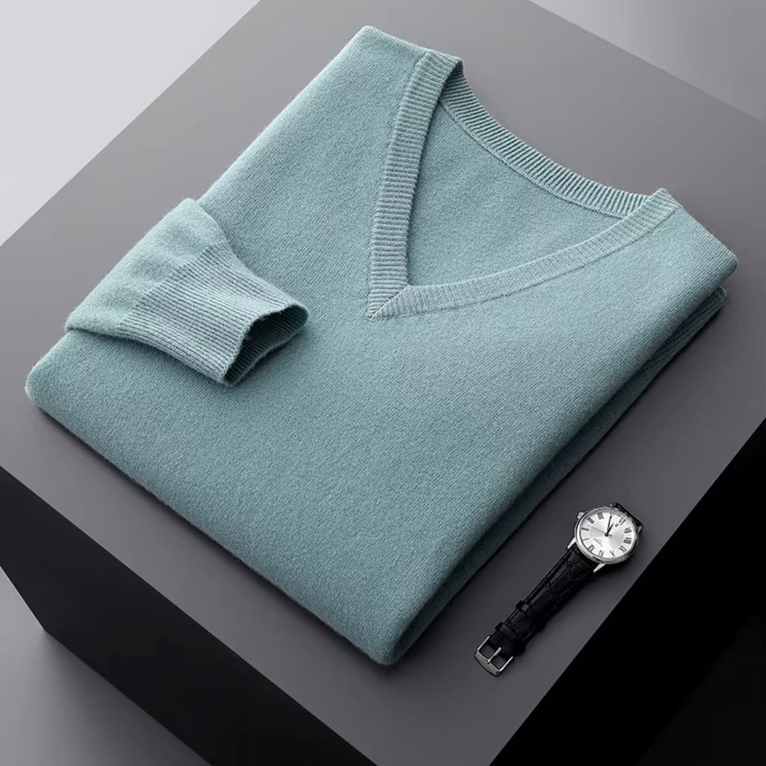 Fine Merino V-Neck Sweater