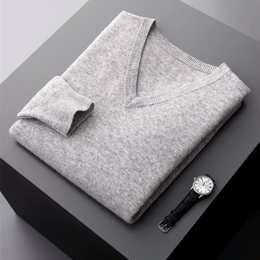Fine Merino V-Neck Sweater