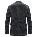 Tailored Denim Blazer